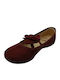 Balerini copii Anatomic cu elastic Material textil Burgundy