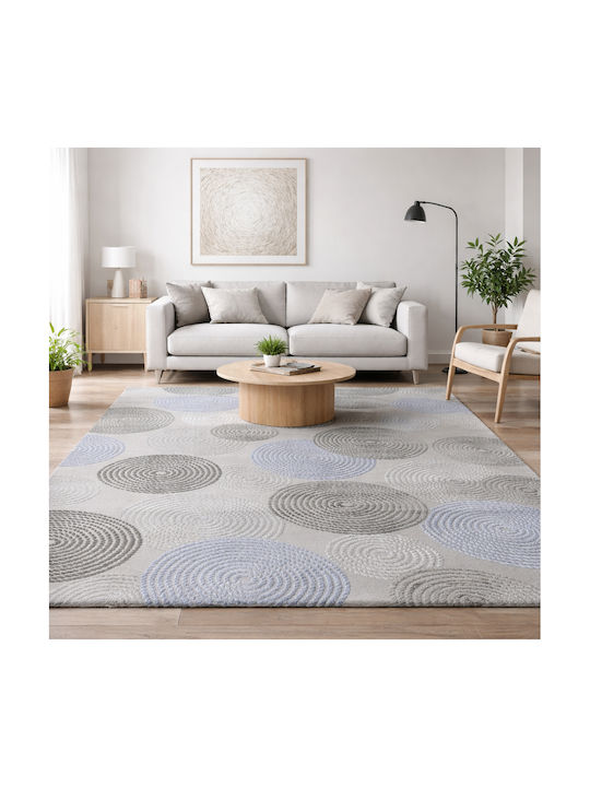 Saray Home Delux Килим Правоъгълена Синьо