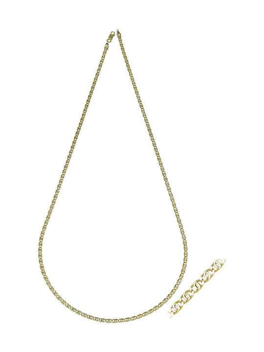 Korifidis Gold Chain Neck 14K Length 50cm