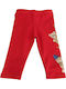 Kinder Leggings Lang Rot