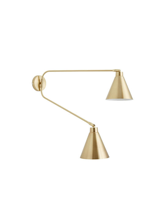 La Redoute Interieurs Wandleuchte Gold 15,5 cm