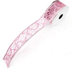 Christmas Ribbon Pink 1pc