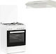 Thermogatz Eingebautes Set von Haushaltsgeräten TGS 3511 WH + TGS 170 WH