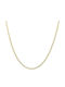 Mv Preziosa Goldene Kette Nacken 14K Länge 40cm