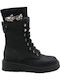 Rumi 05 Women's Ankle Boots with Medium Heel Black