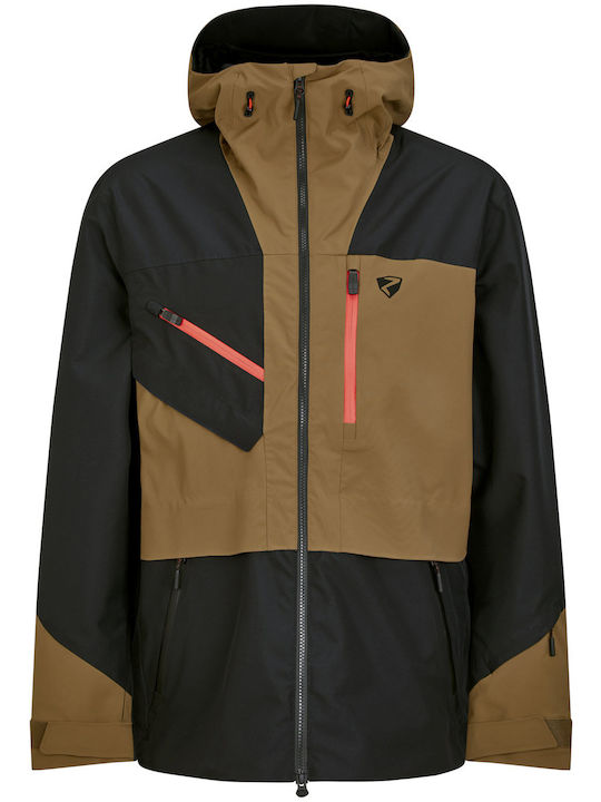 Ziener 224213-12366 Ανδρικό Μπουφάν για Σκι & Snowboard Μαύρο
