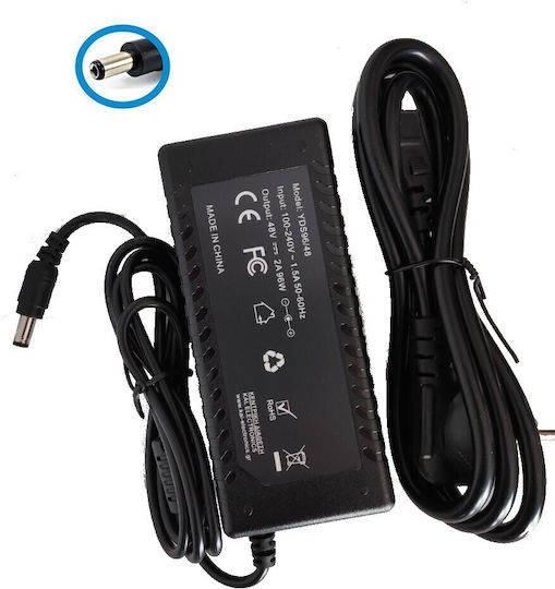 KAL Electronics Universal Power Adapter 48V 2A with Power 96W (YDS96/48)