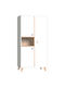 Kallen Zwei Türen Kinderkleiderschrank Beige 96x57x190cm