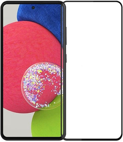 Pinwuyo Z Vollflächig gehärtetes Glas Schwarz (Oppo A98)