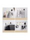 Wall Hanger Silver 4pcs