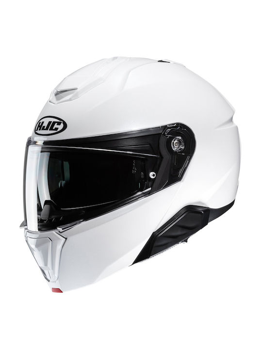 HJC I91 Full Face Helmet Pearl White