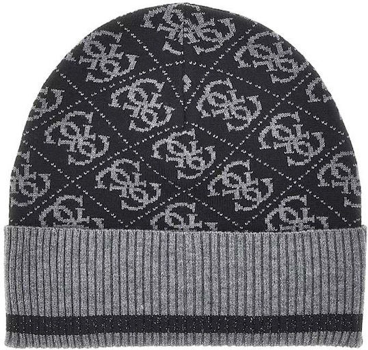 Beanie Γυναικείος Σκούφος Πλεκτός σε Μαύρο χρώμα