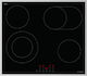 Morris Autonomous Cooktop with Ceramic Burners 56x49cm