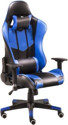 Oxford Home GC-211 Καρέκλα Gaming Δερματίνης με Ρυθμιζόμενα Μπράτσα Black / Turquoise