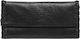 MR Leather Tobacco Pouch With Snap Closure Black