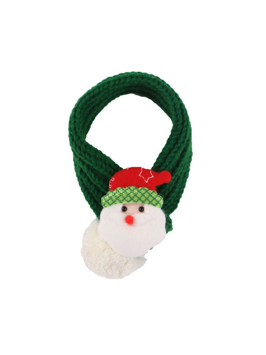 Green Christmas Dog Scarf 53cm