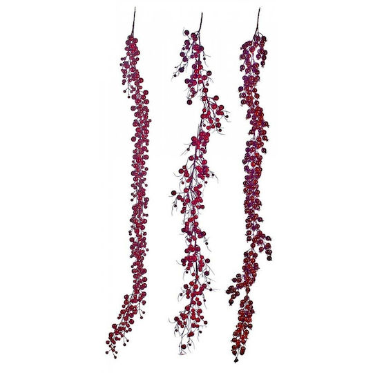 THerianos Christmas Decorative Mistletoe 135cm 3pcs