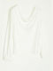 Long Sleeve Women's Blouse White
