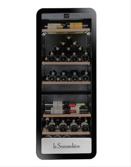 La Sommeliere Gewerblicher Weinkühlschrank mit Betriebstemperatur +5°C / +20°C L56 x B58 x H177cm