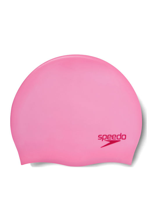 Speedo Plain Moulded 8 Σκουφάκι Κολύμβησης Παιδικό Ροζ Speedo Plain Moulded 8 Σκουφάκι Κολύμβησης Παιδικό Ροζ