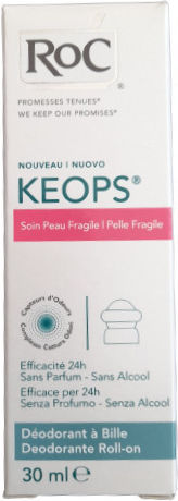 Roc Keops Αποσμητικό σε Roll-On 30ml