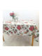 Dimeco Christmas Tablecloth Multicolour L135xW135cm 1pcs Π81001300008901