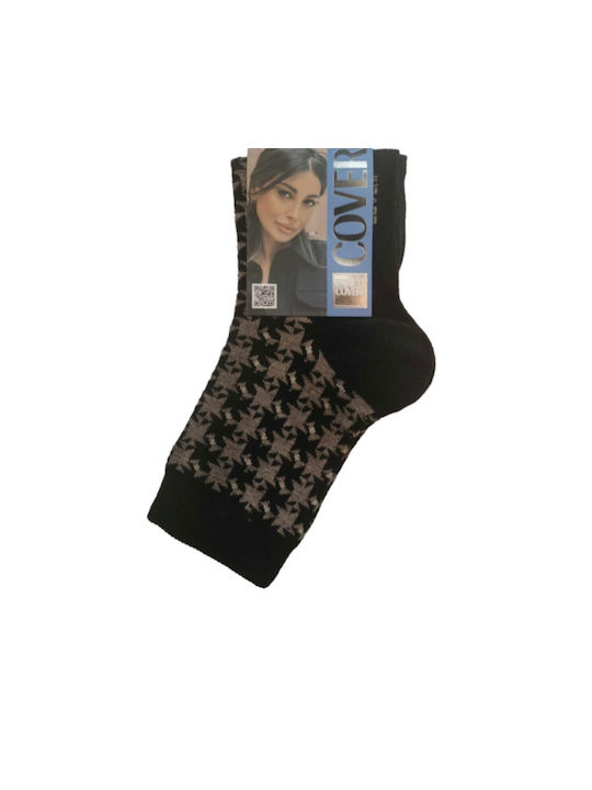 Enrico Coveri Socks Grey Pattern