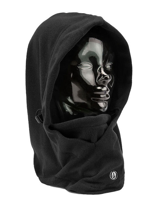 Full Full Face Unisex Σκούφος Πλεκτός σε Μαύρο χρώμα
