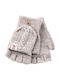 Kinderhandschuhe Fingerlos Beige