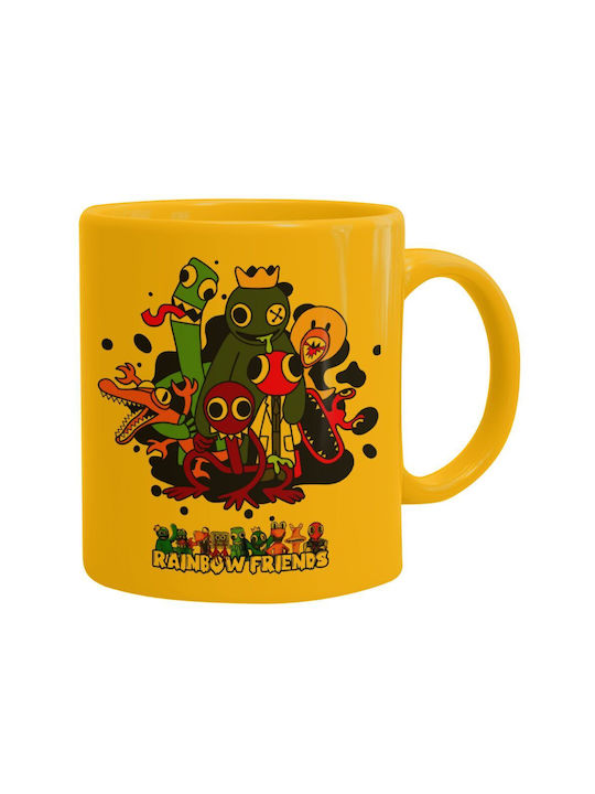Koupakoupa Becher Keramik Gelb 330ml