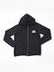 Trax Herren Sweatshirt Jacke Schwarz