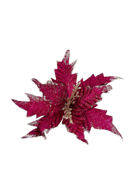 TnS Weihnachtsdekoration Stoff Blume