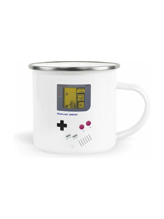 Koupakoupa Becher Emaille Weiß 330ml