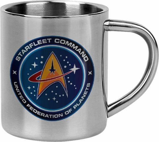Koupakoupa Starfleet Command Чаша Метал Сребрист 300мл