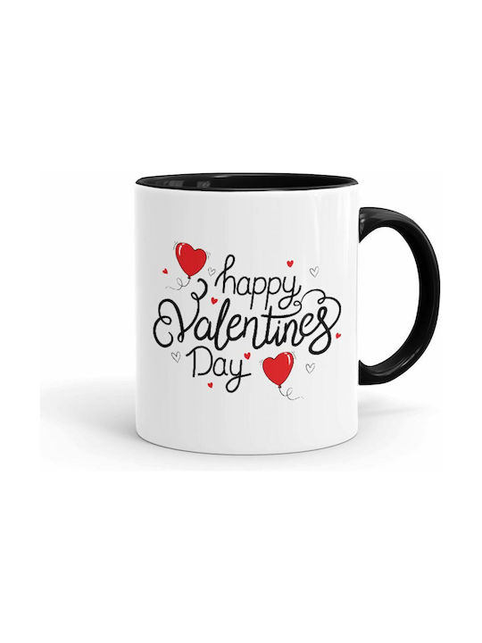 Koupakoupa Happy Valentines Day Κούπα Κεραμική Λευκή 330ml