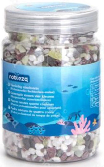 Nobleza Aquarium Gravel Multicolored 3-5mm Aquarium Soils / Substrates 0.4kg