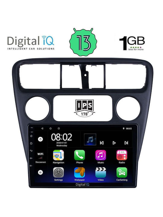 Digital IQ Sistem Audio Auto pentru Honda Conformitate 1998-2004 (Bluetooth/USB/WiFi/GPS) cu Ecran Tactil 9"