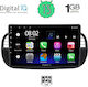 Digital IQ Car Audio System for Fiat 500 2007-2015 (Bluetooth/USB/WiFi/GPS) with Touch Screen 9"