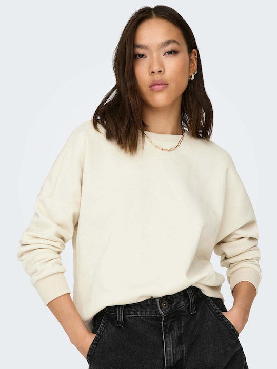 Only Women's Sweatshirt Beige