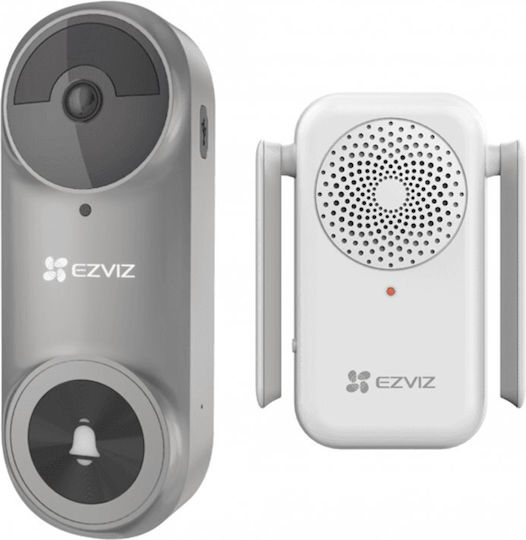 Ezviz DB2 Pro Wireless Wi-Fi Door Bell Chime Space Gray Gray