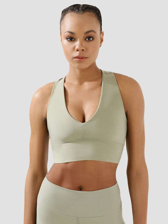 Superstacy Women's Sports Bra without Padding Green