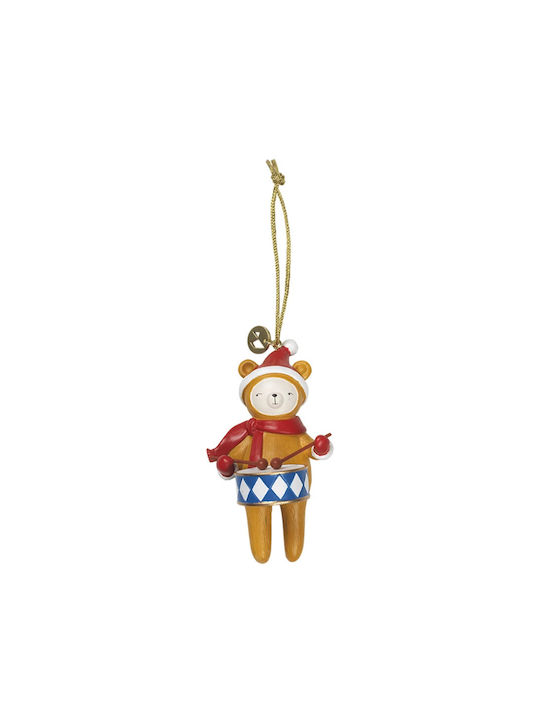 Fabelab Christmas Bear Ornament Multicolour