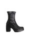 Wonders Women's Leather Boots Black