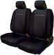 Set Huse Auto 2buc Piele sintetica Negru