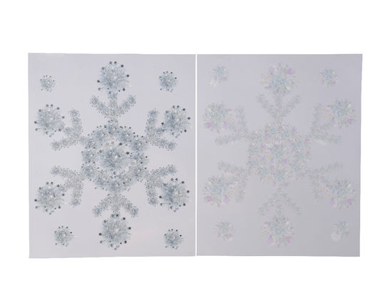 Kaemingk Crăciun Autocolante pentru Fereastră 28.5x34.5cm. 2buc