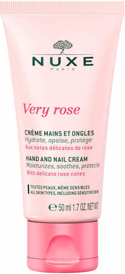 Nuxe Very Rose Ενυδατική Κρέμα Χεριών & Νυχιών 50ml
