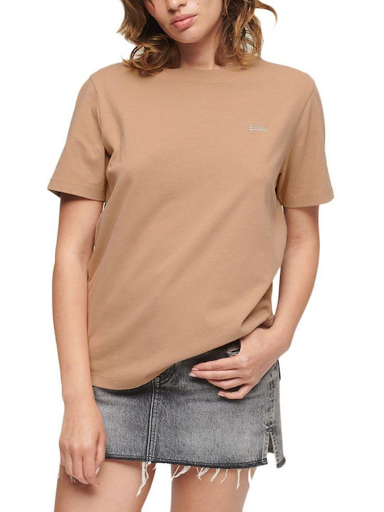 Superdry Women's T-shirt Brown