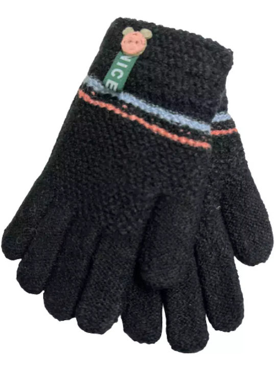 Bode Kids Gloves Black