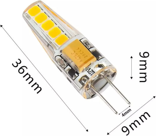 Stimeno LED Bulb 3W for Socket G4 Warm White 200lm