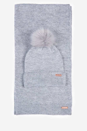 Knitted Beanie Cap Beige